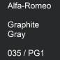 Preview: Alfa-Romeo, Graphite Gray, 035 / PG1.